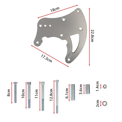 Aluminum AC Bracket for GM R4 Compressor Vortec Engines (1988-2013)