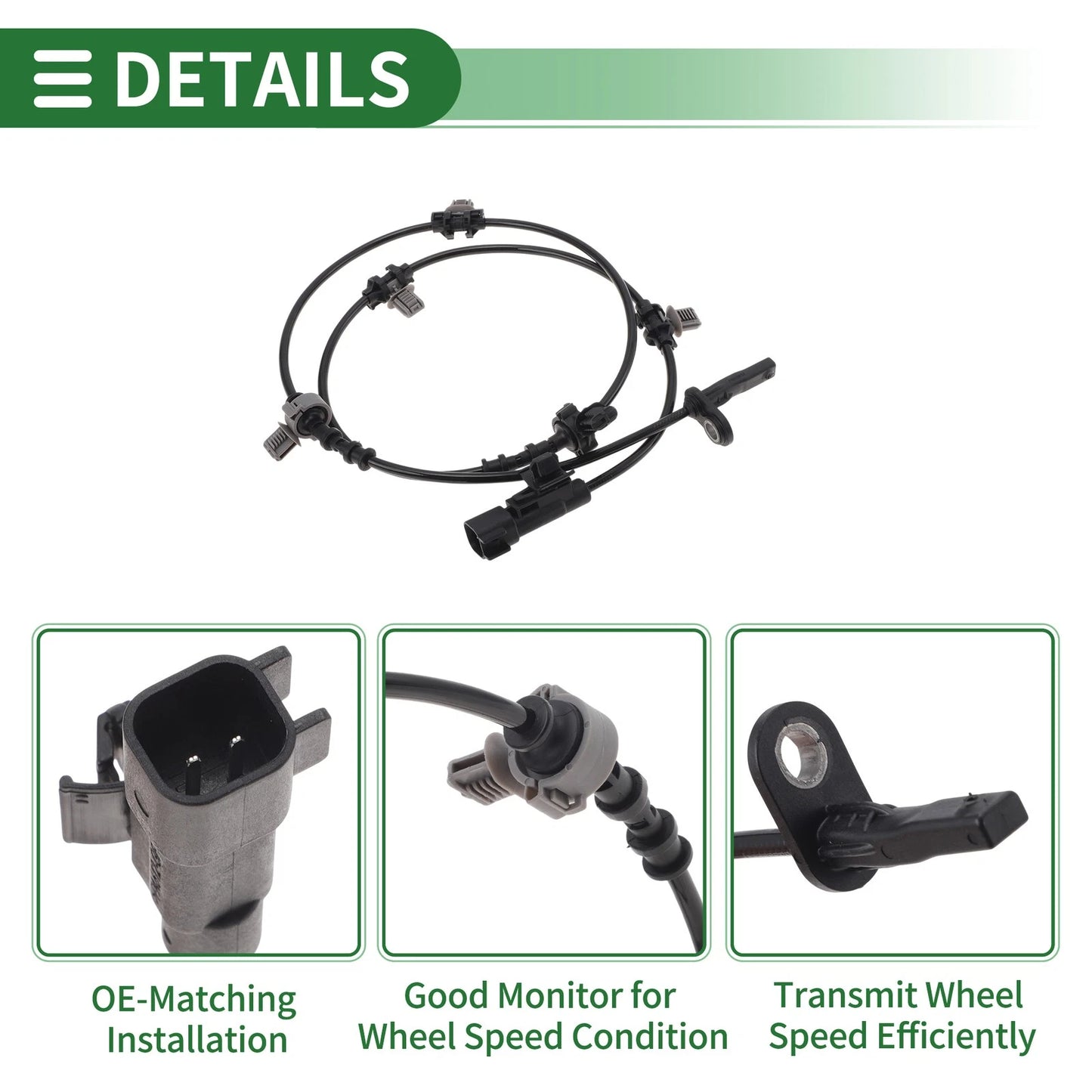 ABS Wheel Speed Sensor No. 22944795 for Chevrolet Malibu (2016–2017)