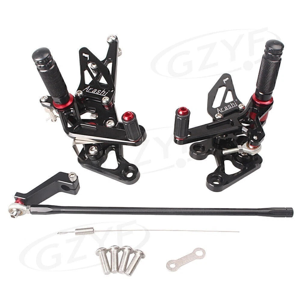 Adjustable Rearsets Footpegs for Yamaha FZ8 FZ1 (All Years)