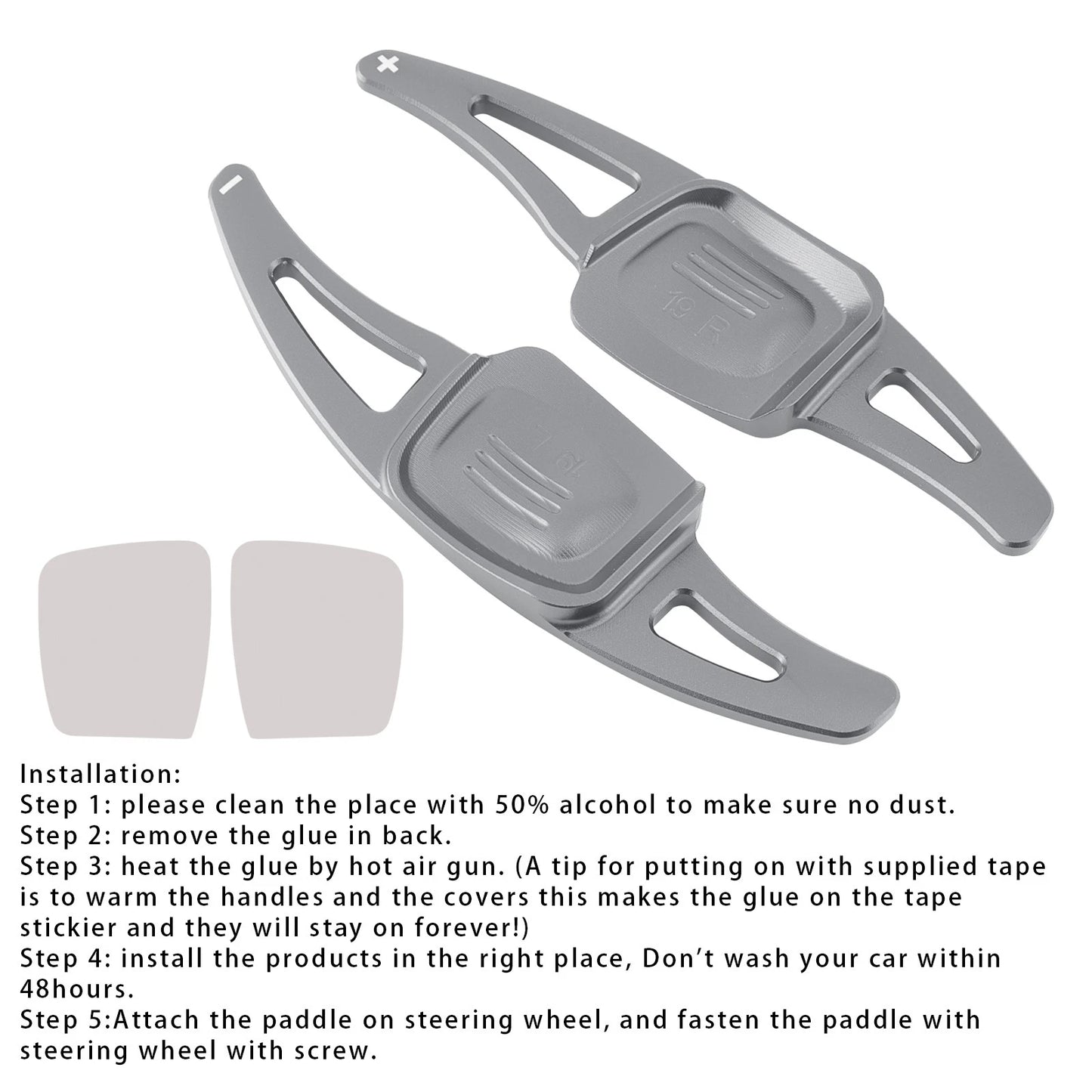 2X Dispenser Lever Paddle Assembly WR17X20449 for GE Hotpoint Refrigerators
