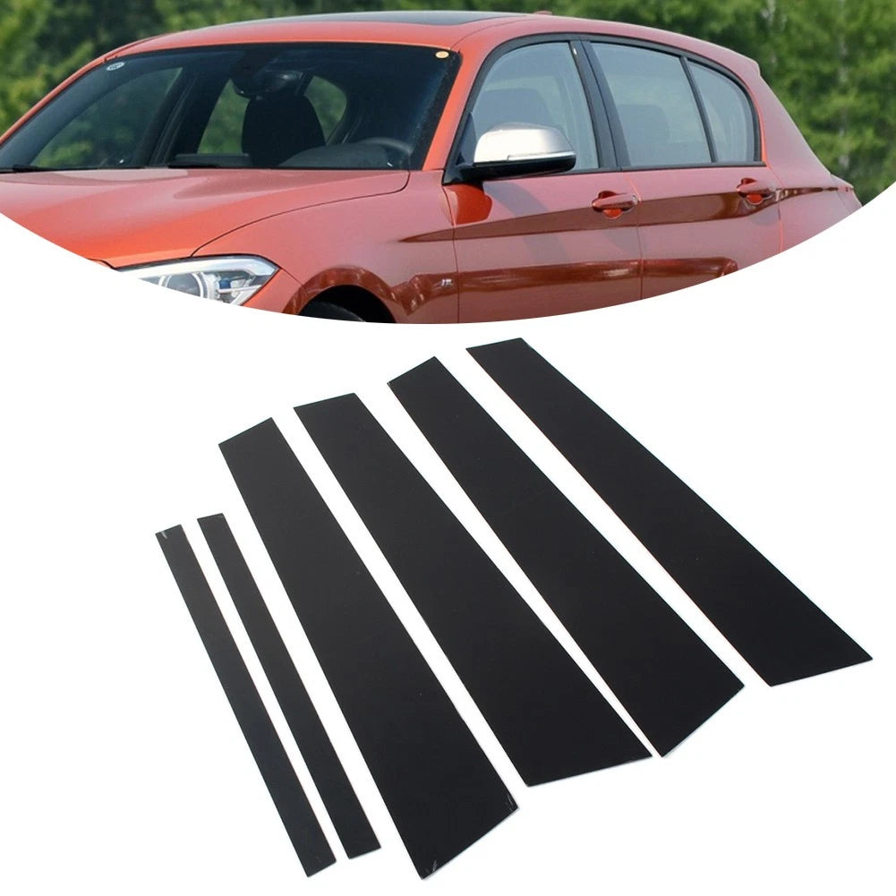 Rear Window Louver Shutter Cover Trim for BMW X3 G01 (2018–2024) Glossy Black
