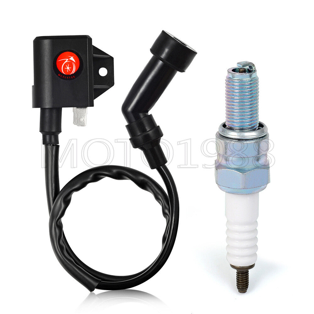 Ignition Coil & Spark Plug Set for Arctic Cat 400 4X4 LE (2003–2007)
