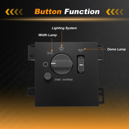 Headlight Switch for GMC Jimmy (1999–2001) No. 650032