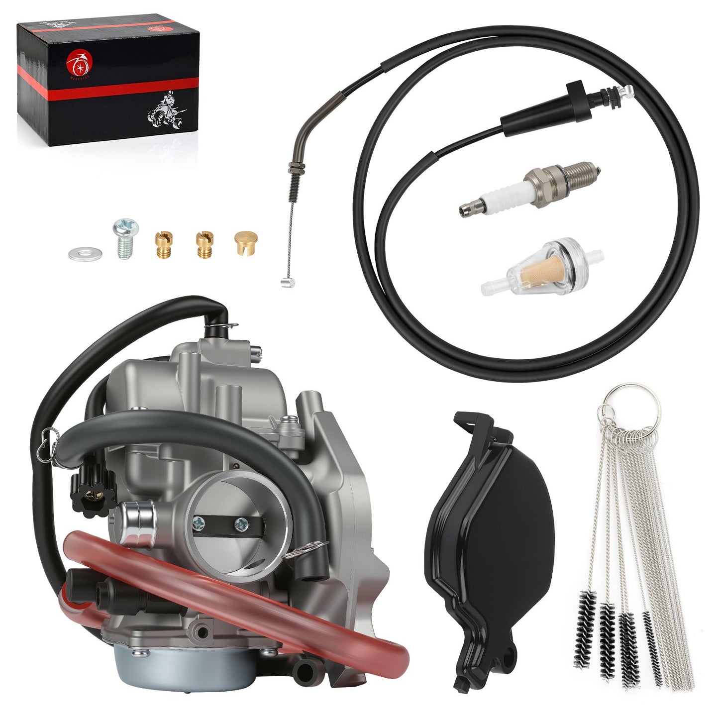 Carburetor Throttle Cable Fuel Filter for Arctic Cat 250 (2002–2005)