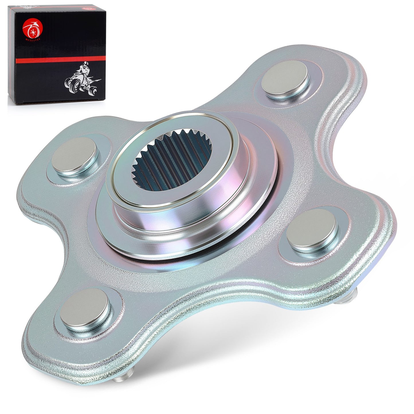 Rear Left Wheel Hub for Yamaha Kodiak 400, Bruin 350, Grizzly 350 (1993–2006)