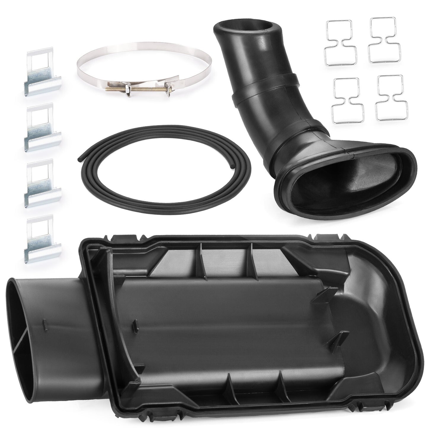 Air Box Lid Cover with Seal, Clip, Clamp, Duct Boot for Yamaha Banshee 350 (1987–2006)