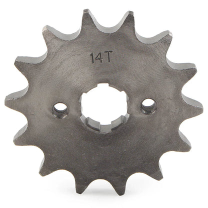 14T Front Sprocket Cog for 125cc-350cc Dirt Pit Bike ATV Go Kart