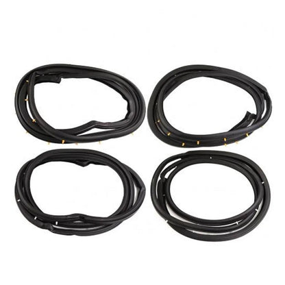 Door Rubber Seal Weatherstrip Set 4 Fits Mazda 323 4D Sedan BG Serie 1992-94 D07