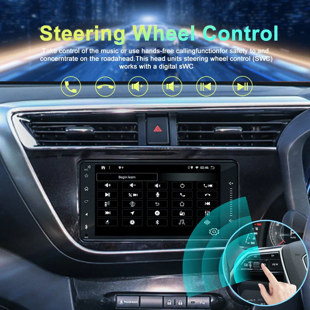 7'' Apple CarPlay Android Auto Radio for Toyota Corolla (2012-2015)