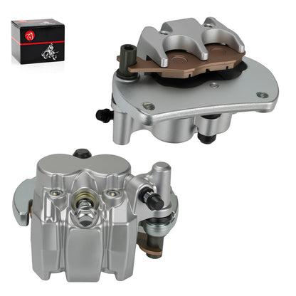 Front Brake Calipers & Pads for Can-Am Commander Max 800R 1000R (2017–2018)