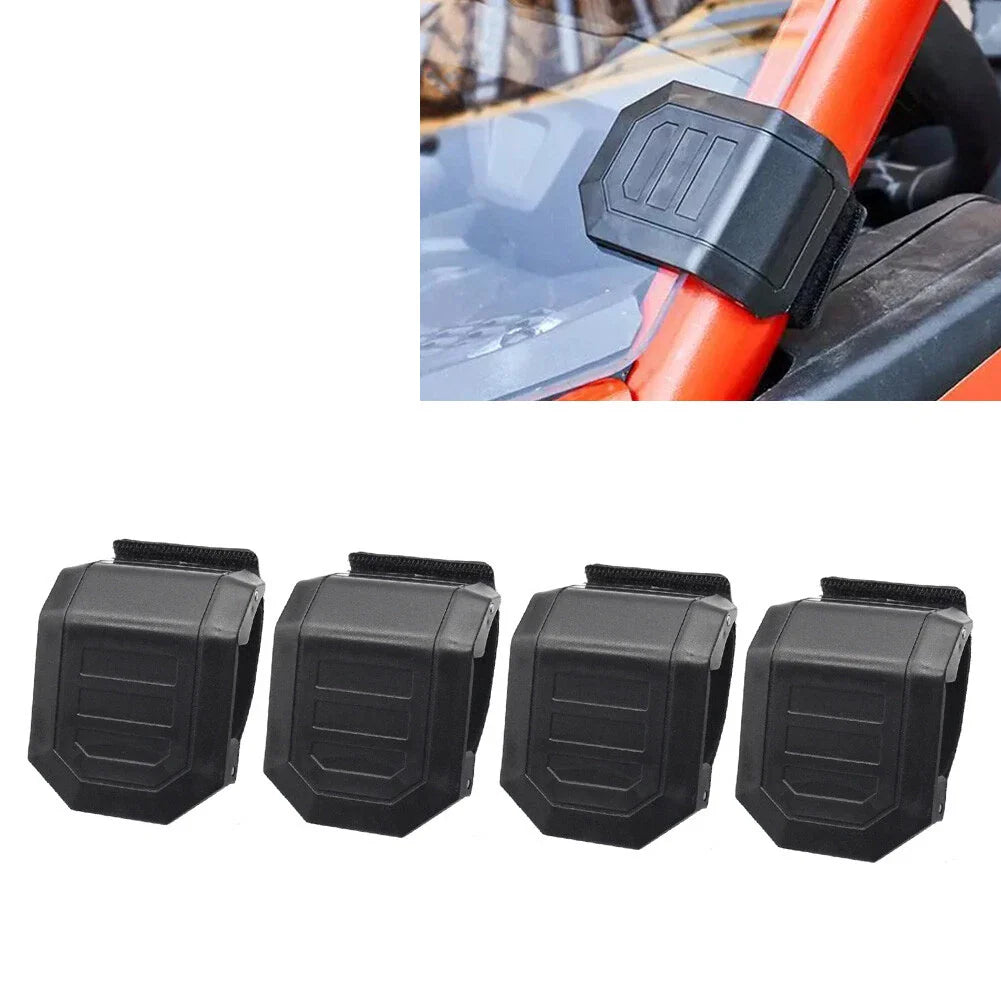 Windshield Mounting Clamp Straps for Can-Am Maverick X3 & Polaris RZR