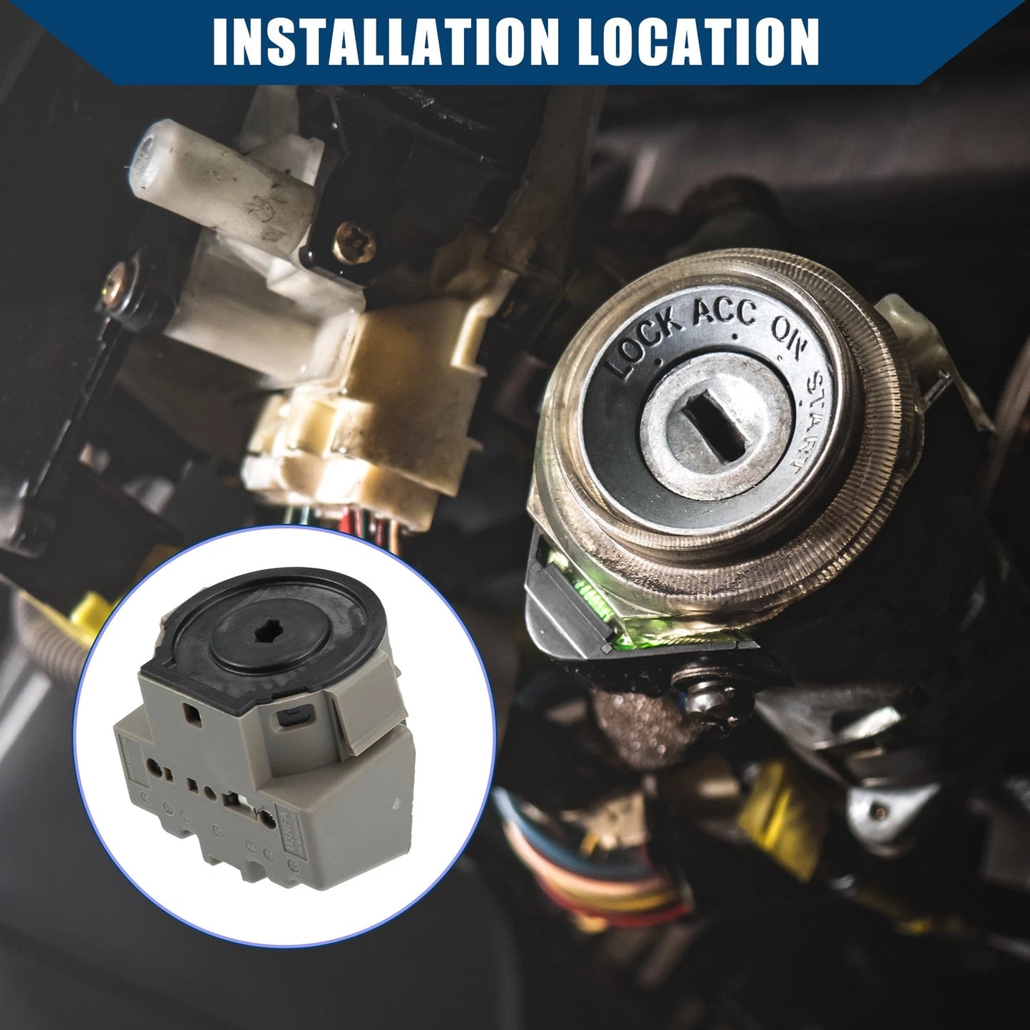 Ignition Switch Starter for Ford Transit MK6 MK7 (2000–2016) No.1363940/1352959