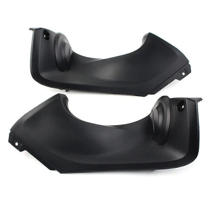 1 Pair ABS Black Intake Ram Air Tube Cover for YAMAHA YZFR6 (1998-2002)