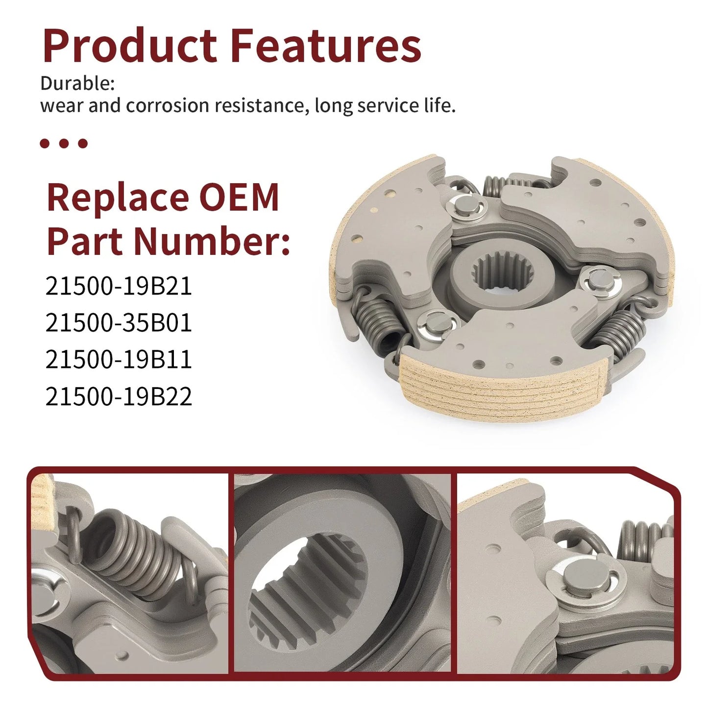 Wet Clutch Centrifugal Carrier for Suzuki QuadRunner 250 (1987–1997)