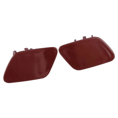 Headlight Washer Covers 2 x Red for BMW X5 E70 (2007-2012)