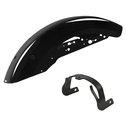 Black Rear Fender Support Bracket for Harley Sportster XL 883 1200 (2010-2022)