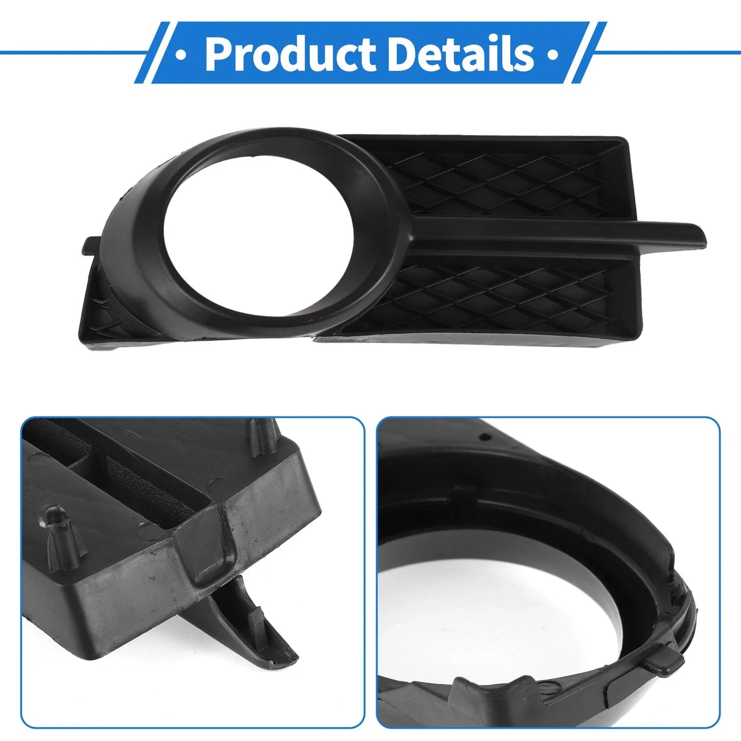 Front Right Fog Light Grill for Chevrolet Aveo (2007-2011) - 1 x Pcs