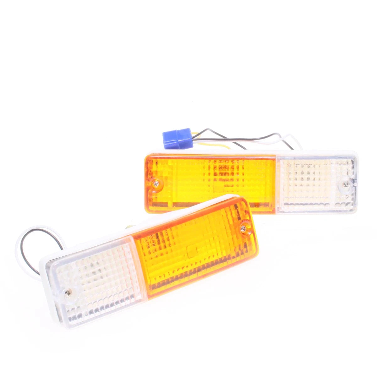 Set of 2 Front Turn Signal Lights for Nissan Datsun 720 Ute (1980–1989)