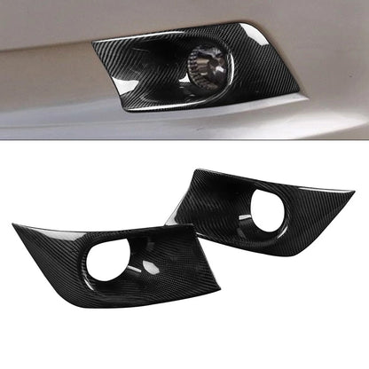 Carbon Fiber Front Fog Light Frame Cover for Subaru Legacy Sedan (2010–2012)