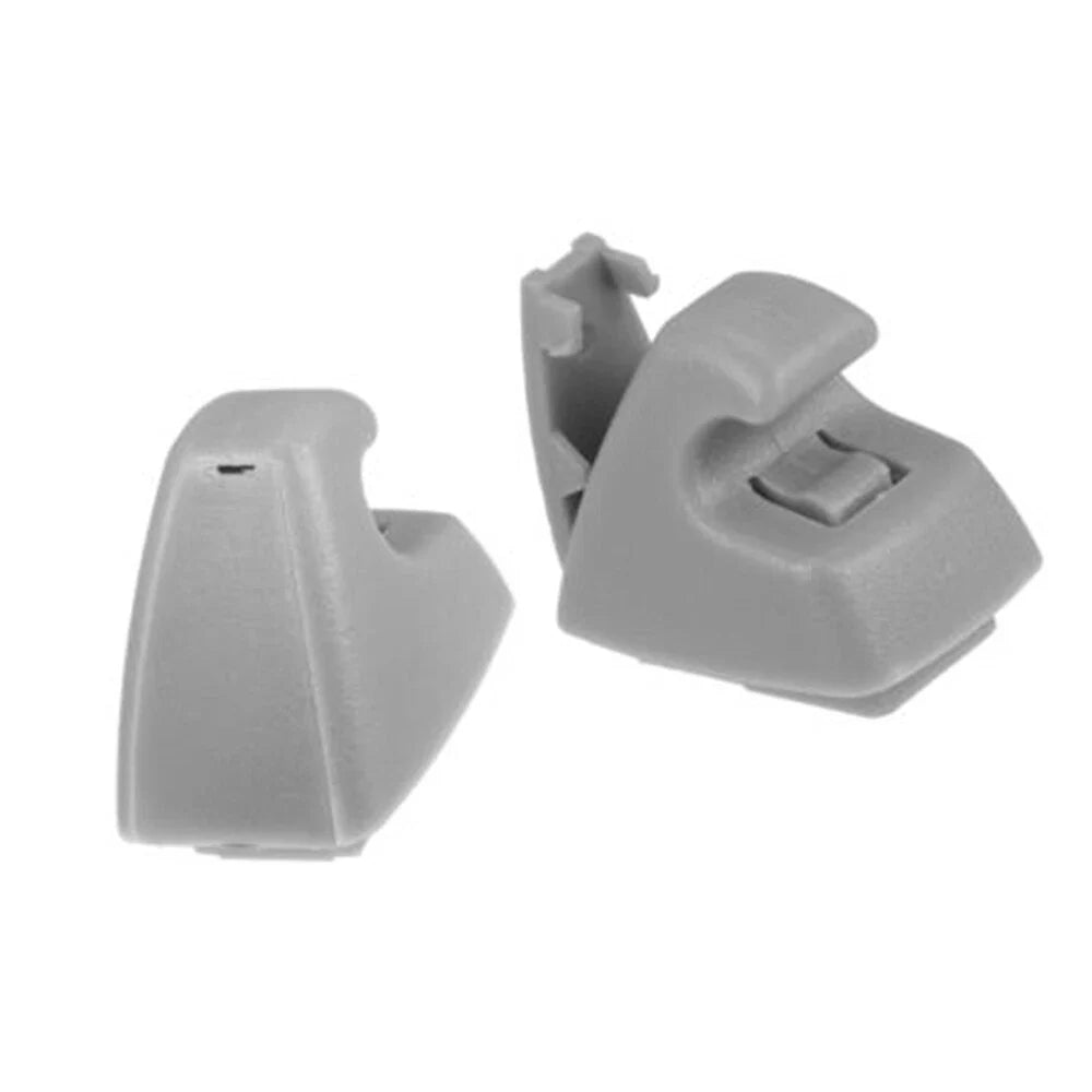Sun Visor Retainer Clips Gray for GMC Yukon, Sierra, Chevy (2007-2014)