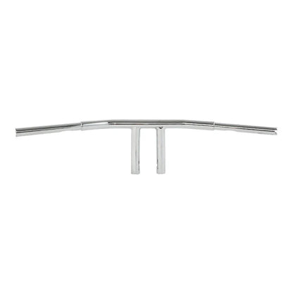 1-1/4" Fat Chrome 6" Rise T-Bars Handlebars for Harley Sportster, Dyna (2004-2023)