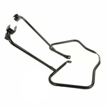 Black Saddlebag Luggage Bracket Guard for Harley Road Glide (2014-2023)