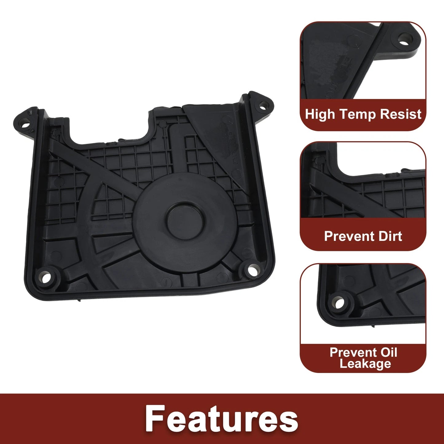 Engine Timing Cover for Hyundai Accent 1.6L L4 (2001–2011) No. 2136026002