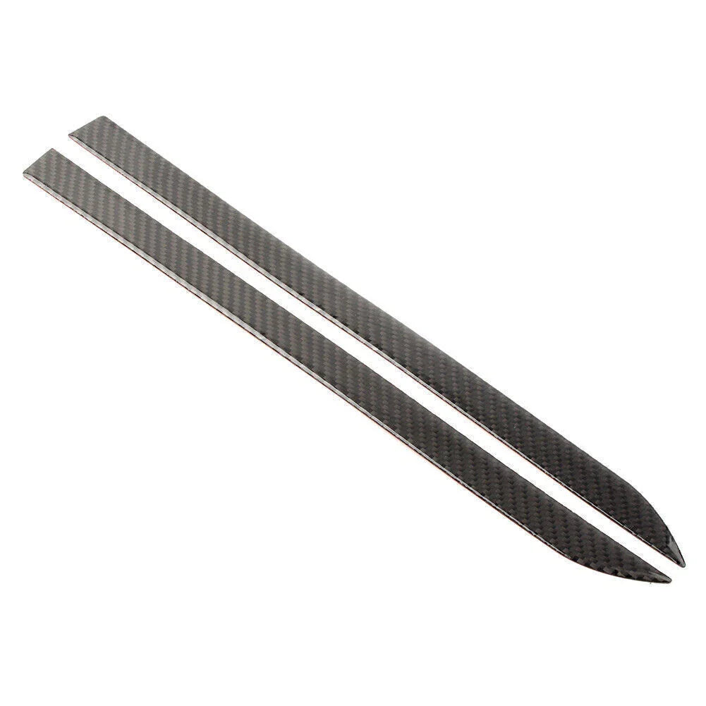 Black Carbon Fiber Interior Door Panel Trim for Subaru Forester (2013-2018)