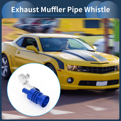 Turbo Sound Exhaust Muffler Pipe Whistle for Universal Fit (Set of 1)