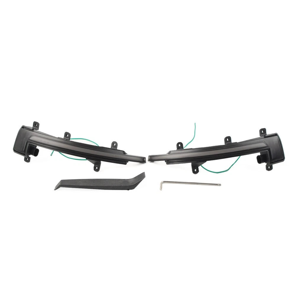Pair Headlight Lens Cover for Audi A3 (2013–2016)