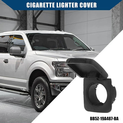 12V Console Power Outlet Cover Cap for Ford Edge F-150 F-250 F-350 (2015-2023)