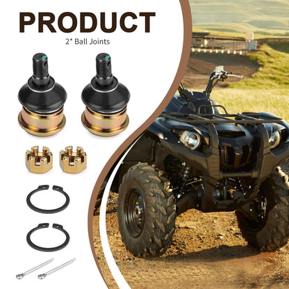 Ball Joint Set for Yamaha Grizzly 550 700 Kodiak 450 700 (2007–2019)