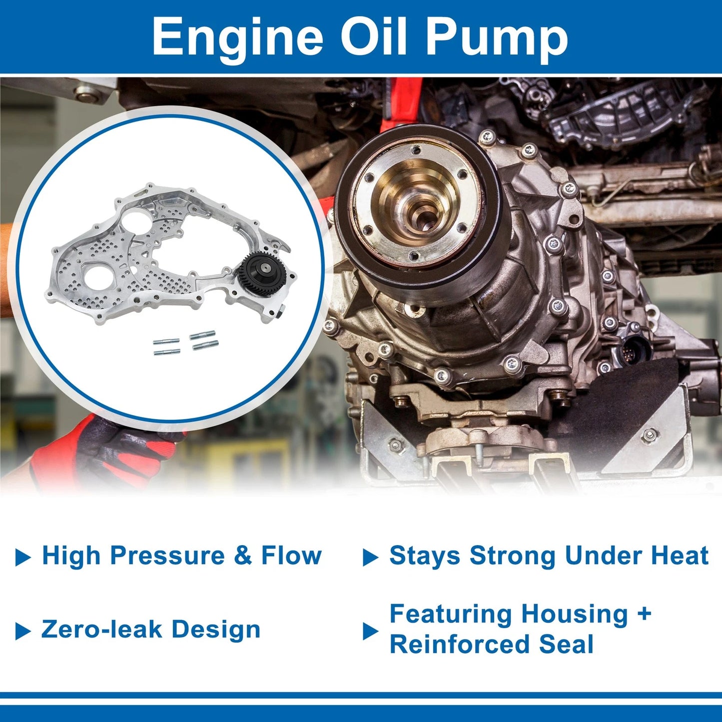Engine Oil Pump No.1130117030 for Toyota Coaster HDB50/HDB51 (1995–1999)