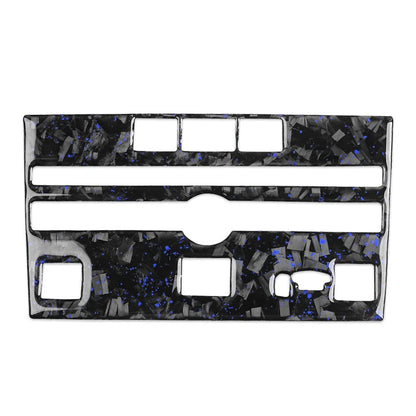 Forged Blue CD Panel Frame Cover Trim for Infiniti Q50 Q60 (2014-2019)