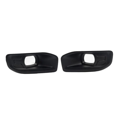 Fog Light Bezel Covers for Dodge Ram (2019-2024) - Black ()