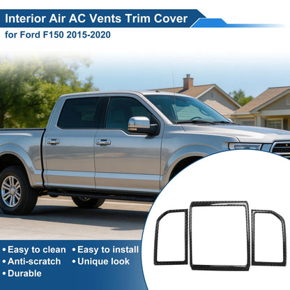 Set of 1 Air Condition Outlet Vent Trim Cover Frame for Ford F150 (2015–2020)
