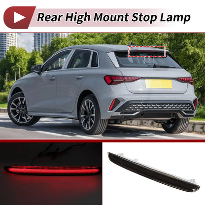 Black LED Third Brake Light for Audi A3 S3 RS3 8P (2004–2013) No. 8P4945097A