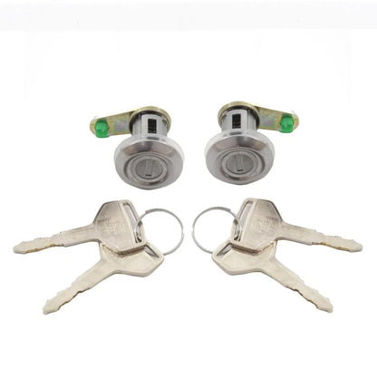 Door Lock Safety Key Set L+R Fits Toyota Hilux LN50 LN56 Pickup Truck 84-88 D08