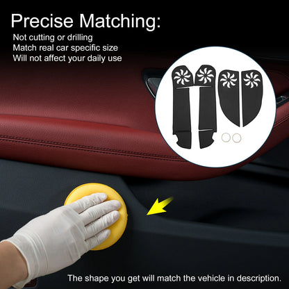 Car Door Anti Kick Pad Protector for Lexus IS/IS250/IS350/IS F (2006-2011)