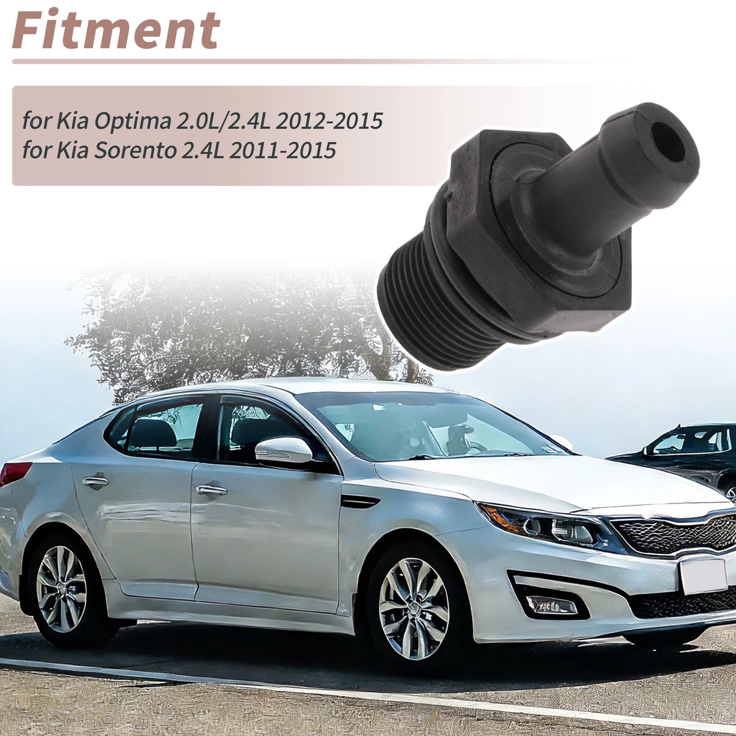 PCV Valve for Kia Optima 2.0L/2.4L (2012–2015) 267402G600