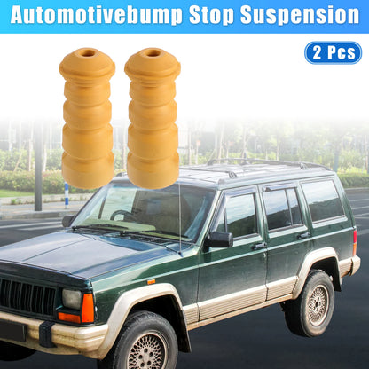 2X 5.5 Inch Rear Suspension Bump Stop for Volkswagen (1915-1979) Rubber Orange