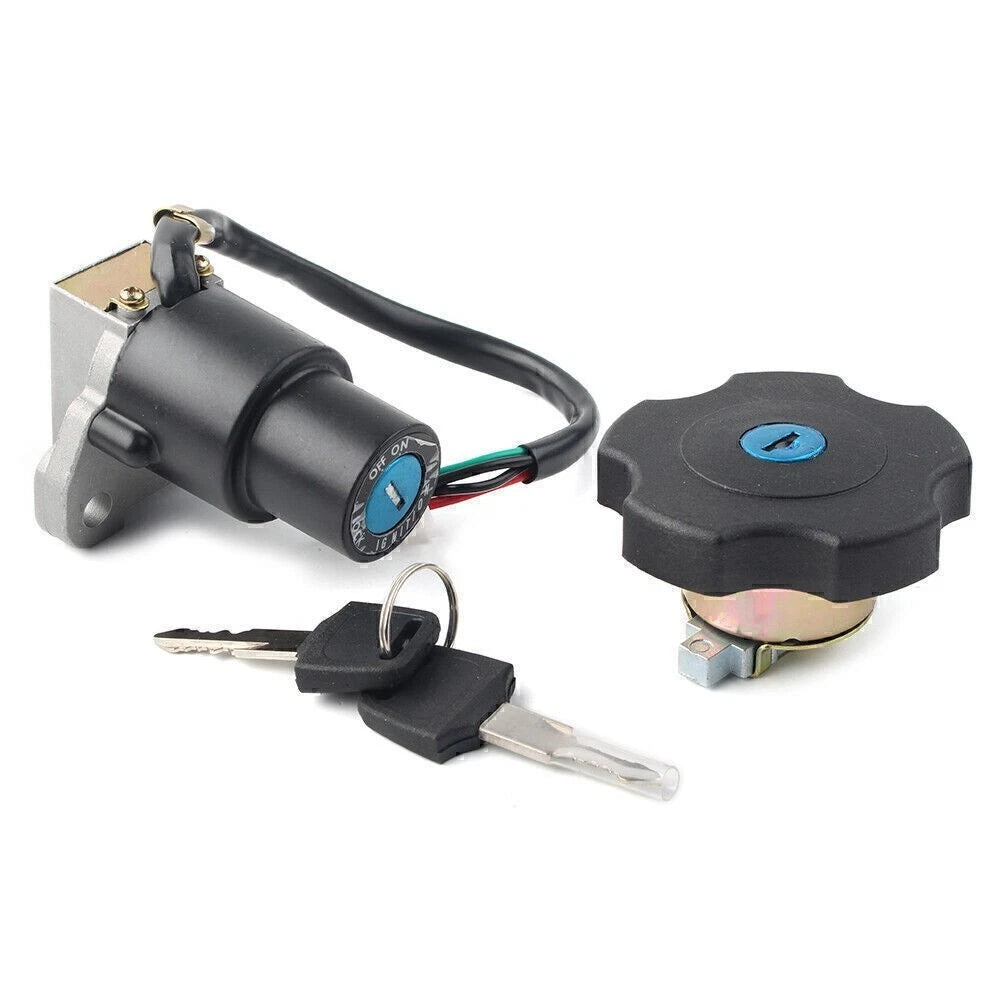 Ignition Switch & Fuel Gas Cap Key Set for Yamaha XT600 TW200 XT225 (1980–2023)