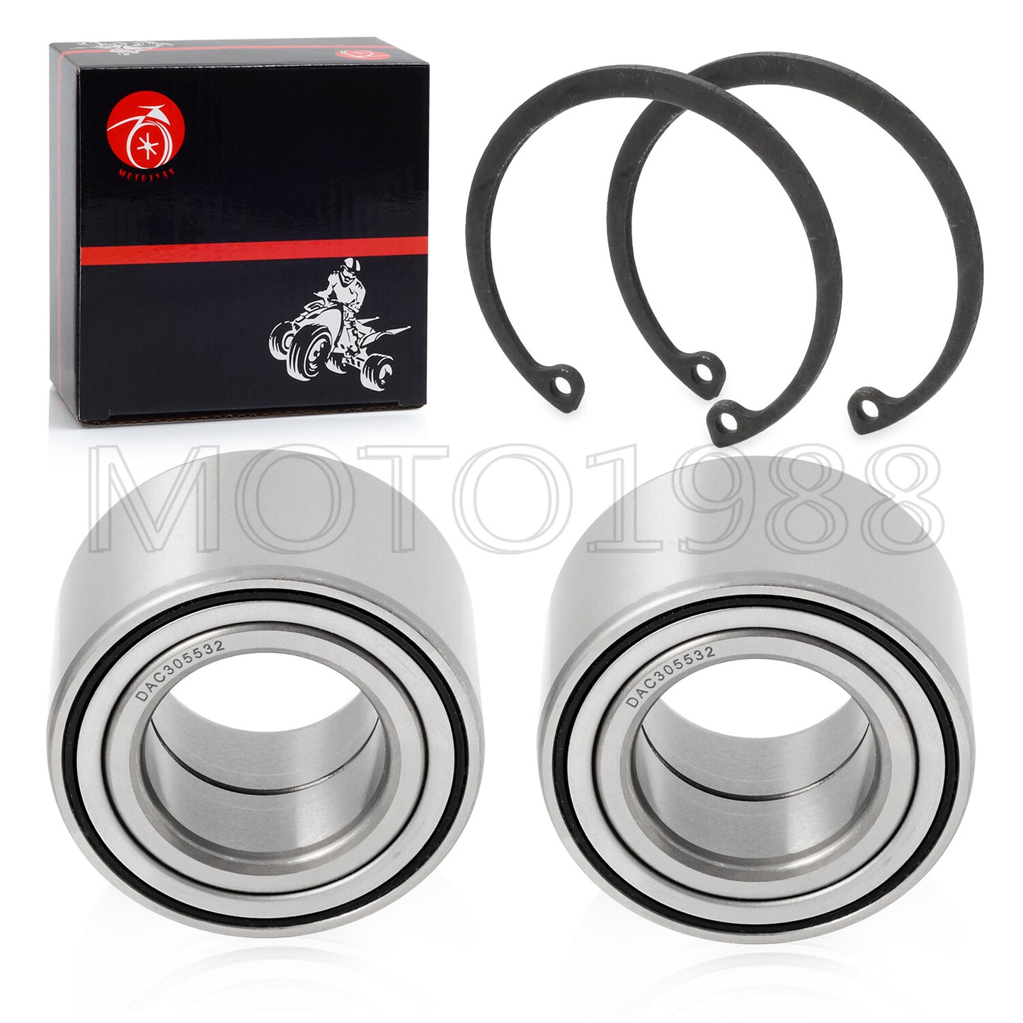 Set of 4 Wheel Bearings for Arctic Cat 650 4x4 (2005–2012)