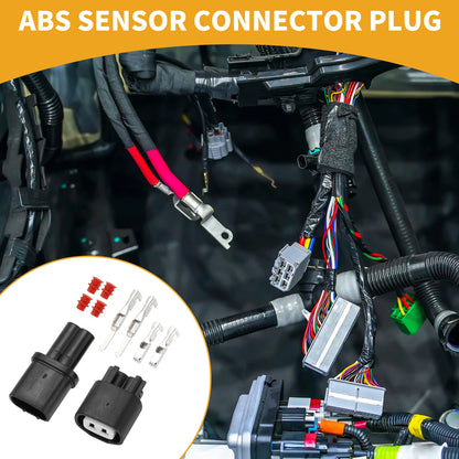 2 Pin ABS Sensor Connector Plug for Toyota