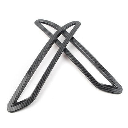 Rear Fog Light Cover Trims Carbon Look for Mercedes-Benz A-Class A220 (19-20)