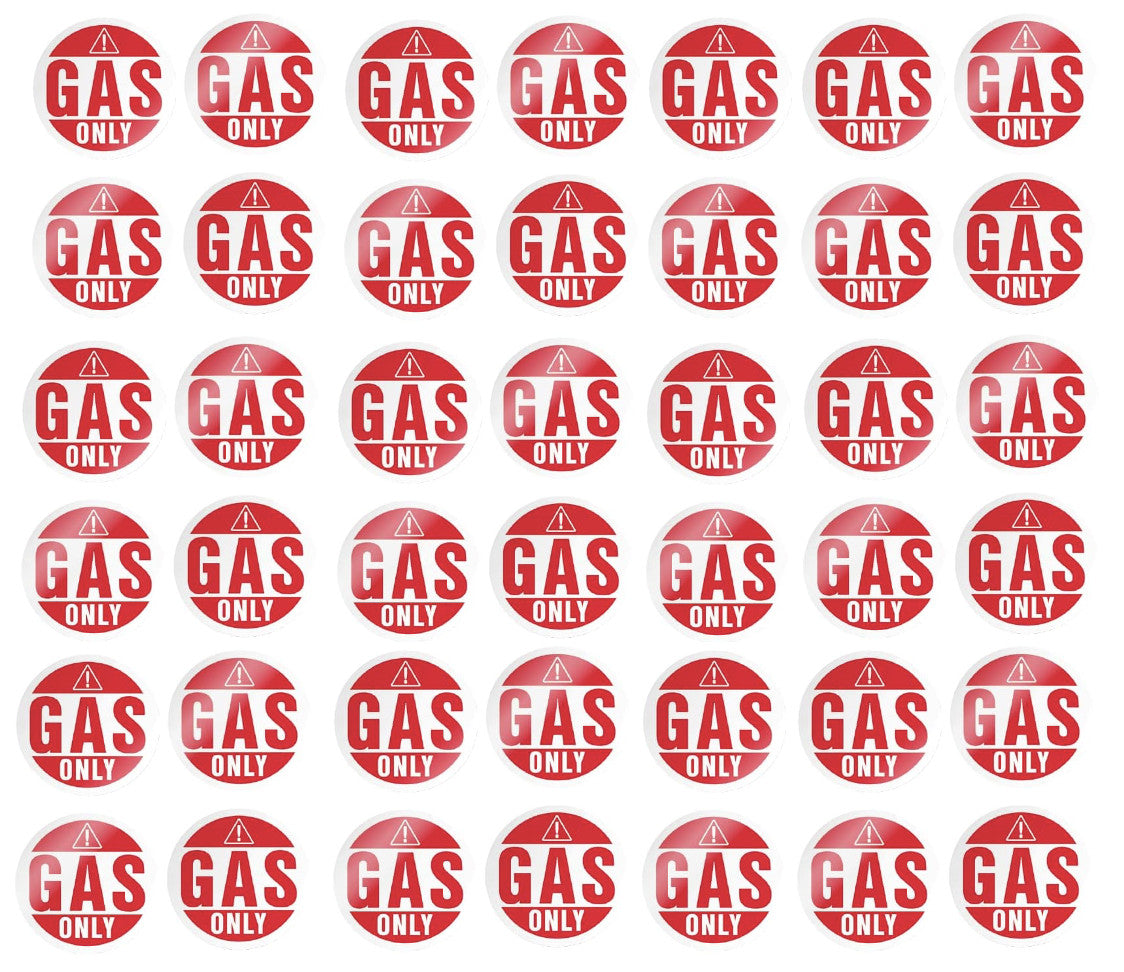 42 Pcs Weatherproof Vinyl Gas Fuel Tank Stickers for Trucks