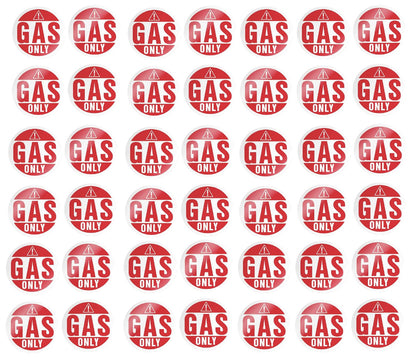 42 Pcs Weatherproof Vinyl Gas Fuel Tank Stickers for Trucks