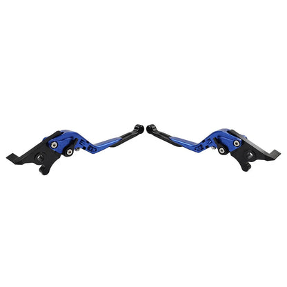 CNC Blue Extendable Brake Clutch Levers for Ducati Monster (2001-2015)