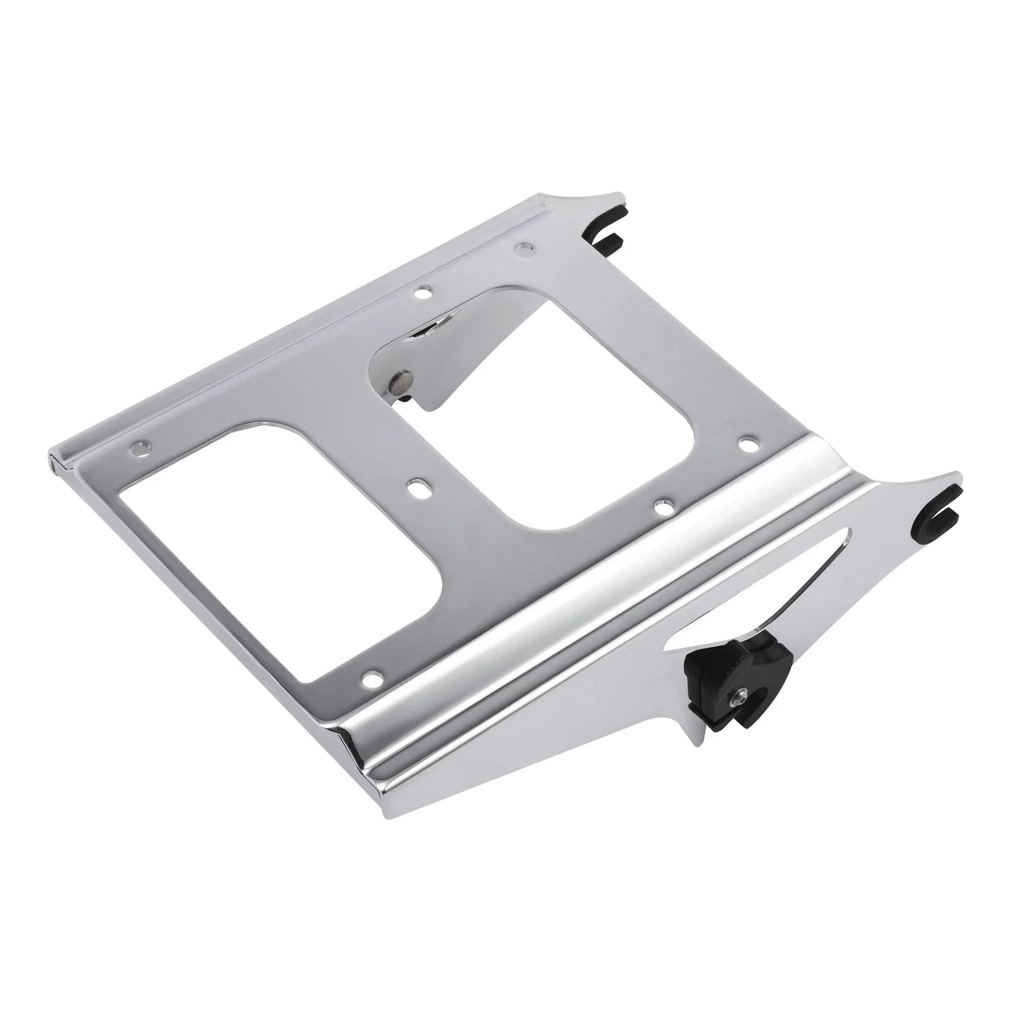 Chrome Quick Detach  Up Mount Rack for Harley Touring Street Glide (09-13)