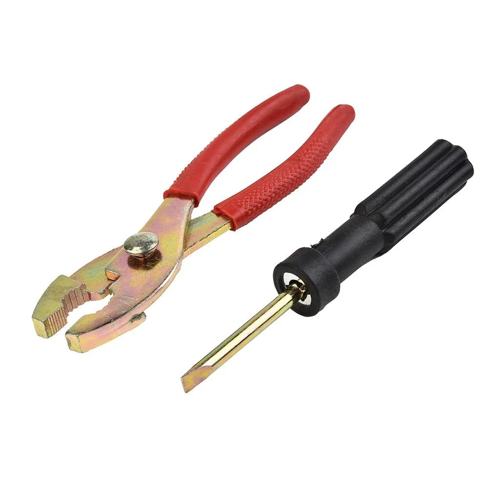 5x Motorcycle Tool Pliers Wrench Spark Plug Remover With Storage Bag for Motorcycle